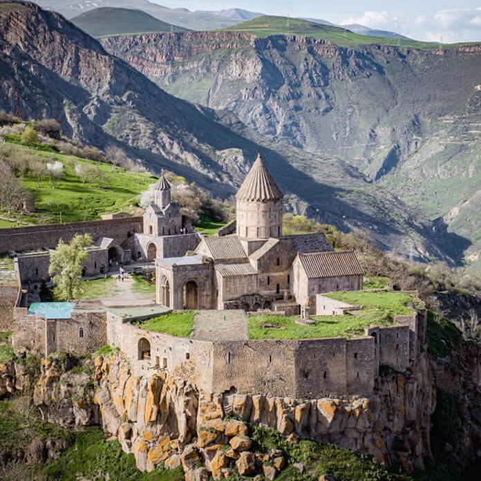 Beautiful towns and natures in the south of Armenia