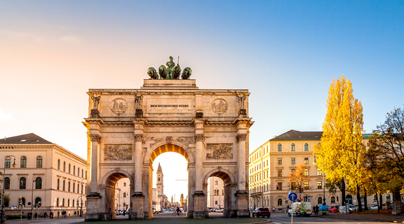 Munich, Siegestor, Germany