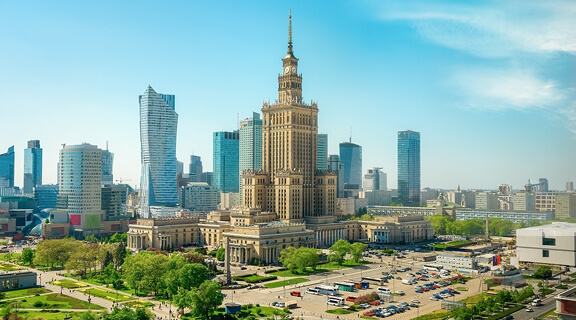 Palace of Culture and Science in Warsaw